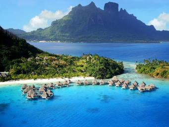 Французская Полинезия, Бора-Бора, острова, природа, путешествия, отпуск, райский отдых