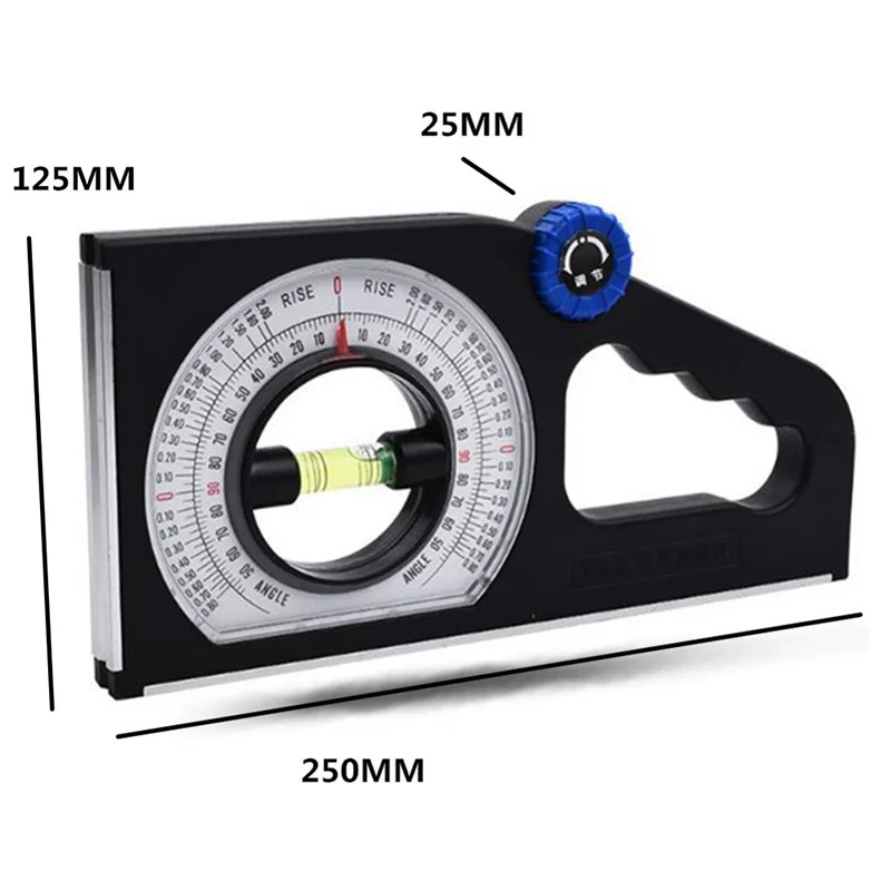 Multifunctional-Slope-Measuring-Instrum-Protractor-Horizontal-Angle-Ruler-With-Track-Magnetic-Protractor-Slope-Measure-Tool-HY09 (2)