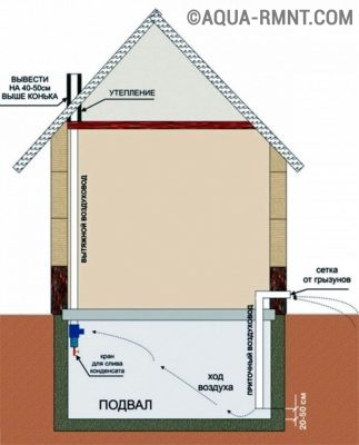 Вентиляция подвала