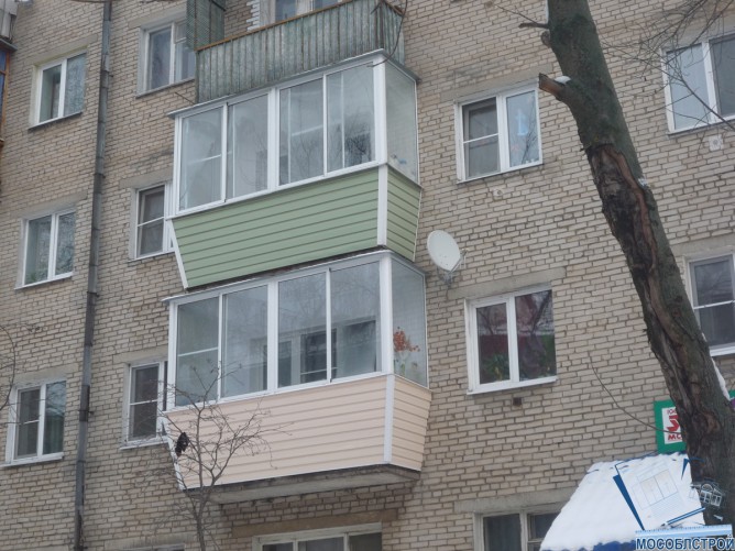 Остекленные балконы