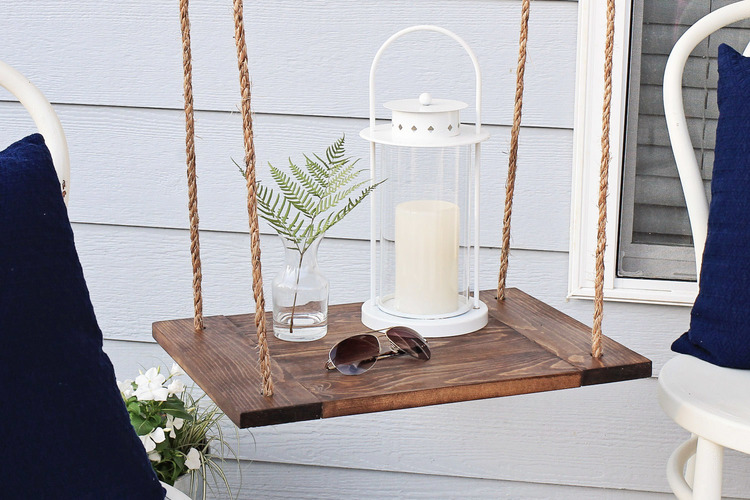 Hanging Shelf Table