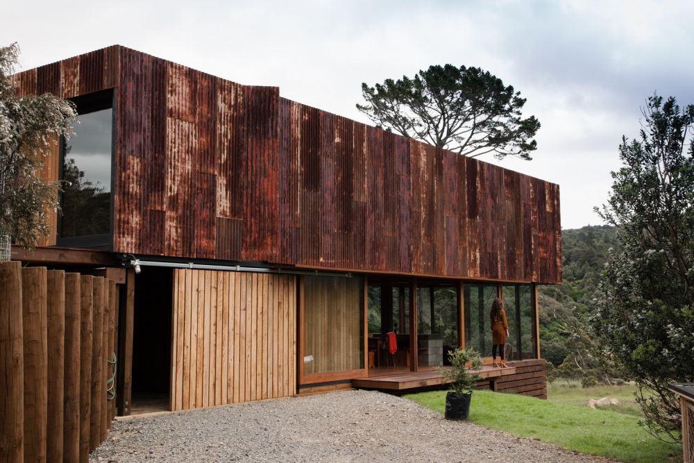 K Valley House Exterior from Corten