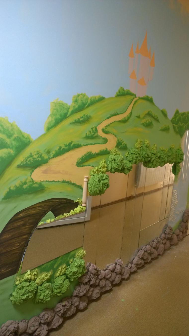 Как задекорировать стену в детском саду, фото № 10