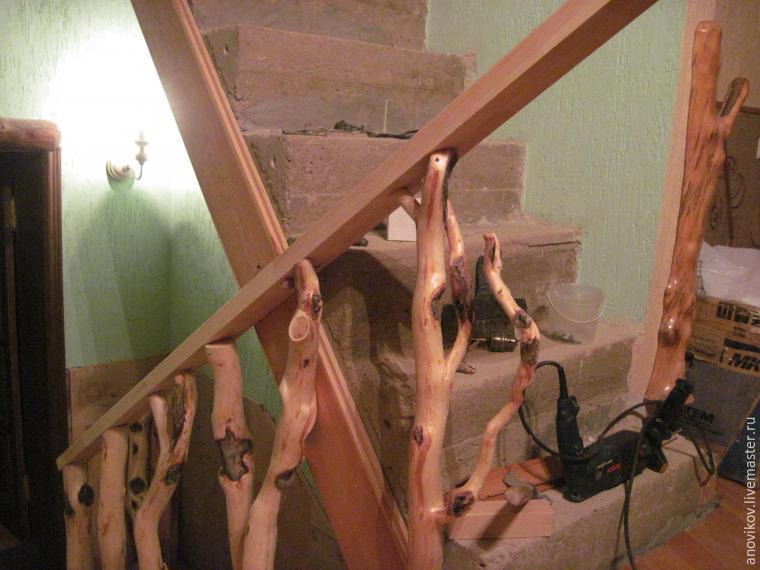Делаем эксклюзивное ограждение лестницы. Часть 1 подборка и подгонка элементов, фото № 30