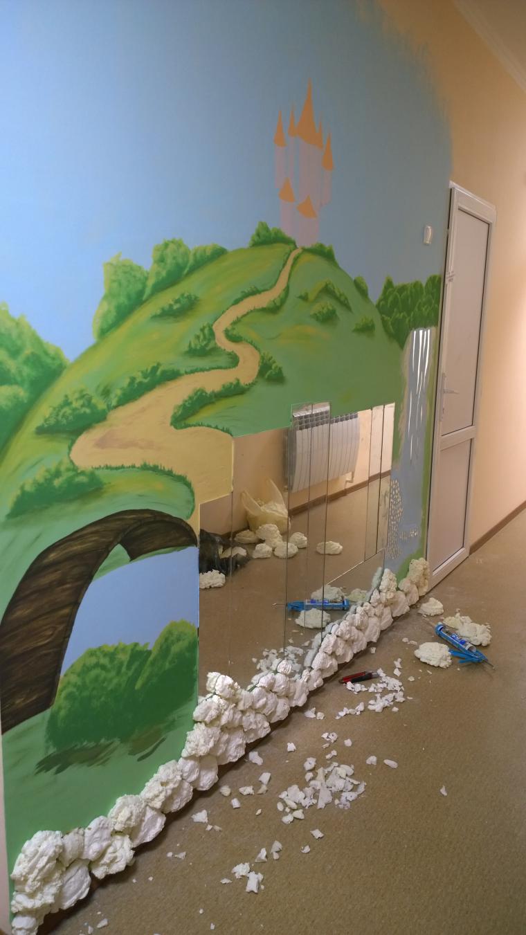 Как задекорировать стену в детском саду, фото № 7