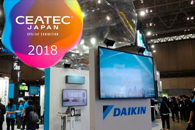 Стенд Daikin на выставке CEATEC JAPAN 2018