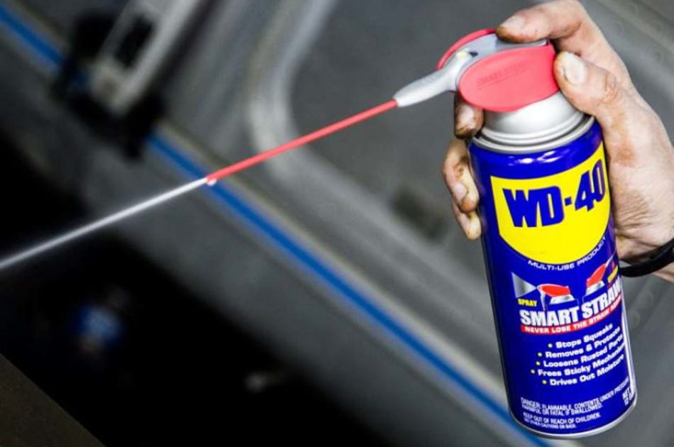 wd40 - поможет убрать скрип петель