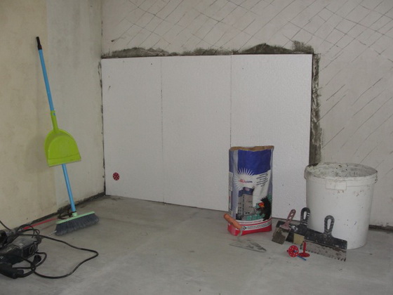 Утепление пенопластом стен изнутри - размеры теплоизоляции для стен в квартире 4