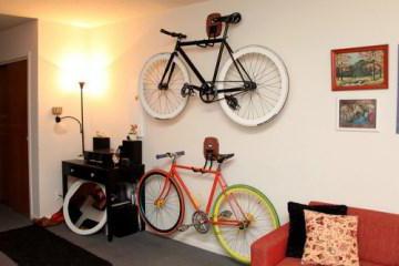 велосипед на стену