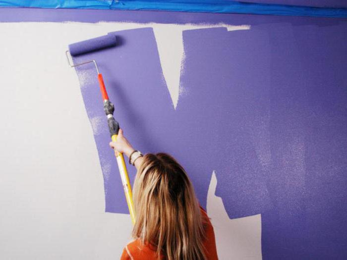 Как красиво покрасить стены
