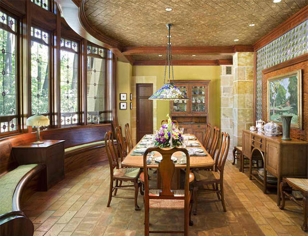 Arts & Crafts Residence - Dining Room