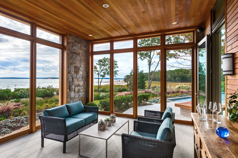 Long Island Home sunroom