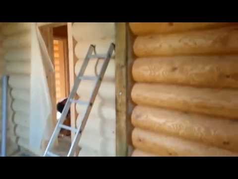 Устройство перегородки в деревянном доме