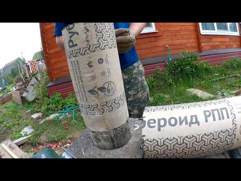 Лайфхак, режем рубероид! Для ленточного фундамента.