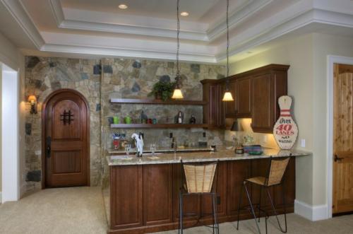 Сочетание камня и дерева в интерьере кухни. Декоративный камень на Кухне — 130 Вариантов Оформления красивых дизайнов