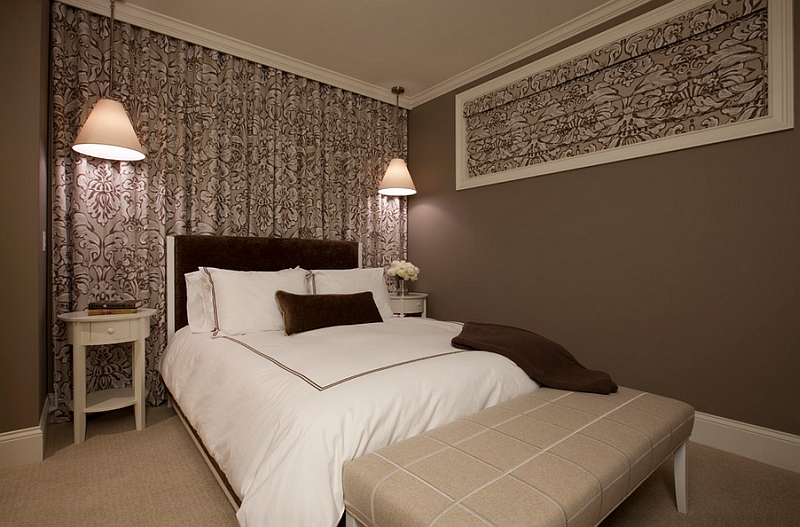 Оригинальный дизайн интерьера спальни от Michael Abrams Limited