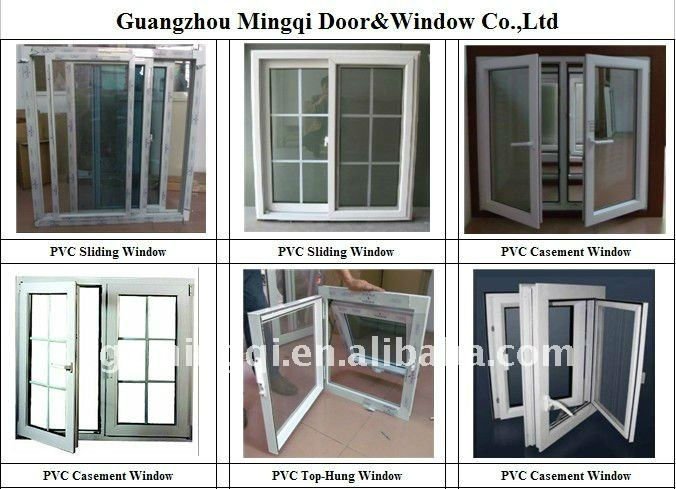 Plastic or pvc bifold doors and windows