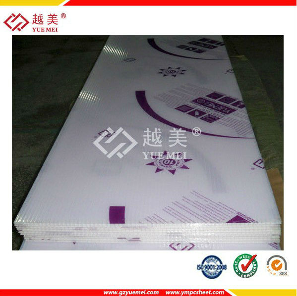 Smoke color Twinwall Polycarbonate Sheet for window canopy