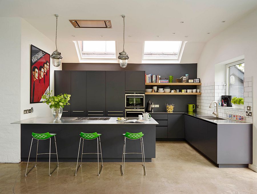 В какой цвет покрасить кухню: интерьер в сором цвете - Фото 4