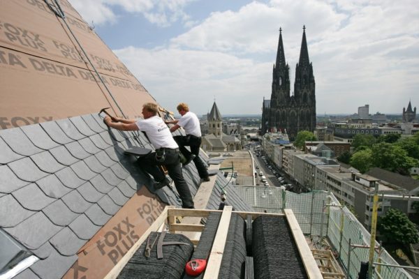 Монтаж крыши немецким способом