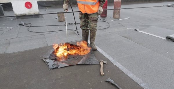 Разогрев углов вздутия поверхности