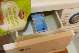чистка лимонкой стиральной машины