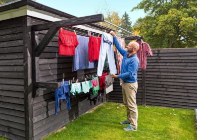 efficient clothesline ideas