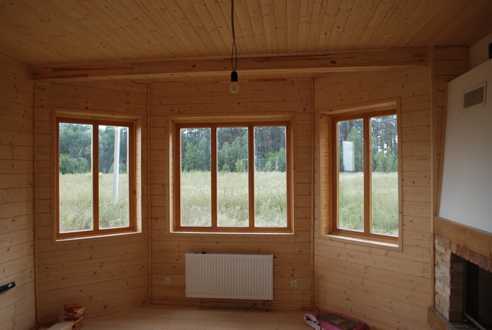 Помимо этого, деревянные окна делят на:
