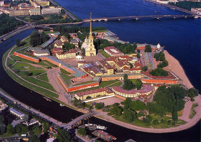 Петропавловская крепость на Заячьем острове