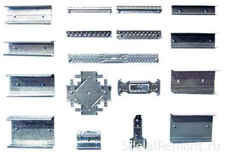 Типы крепежа металлопрофиля