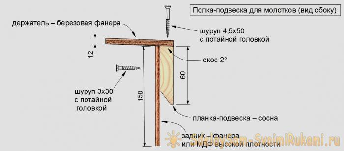 Гибкая система хранения инструмента