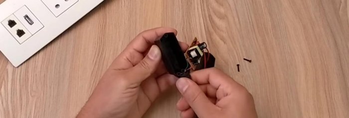 Делаем розетку с USB