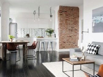 Декоративный кирпич в интерьере квартиры: красивые варианты оформления