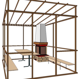 Беседки из металла своими руками