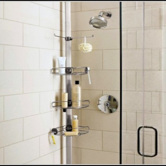 Угловые полки в ванную комнату: разнообразие видов и тонкости выбора