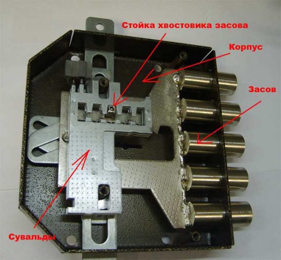 Замок сувальдный врезной устройство