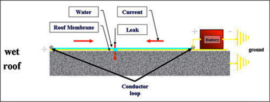 Diagram 1 illustrating the low voltage test electrical circuit