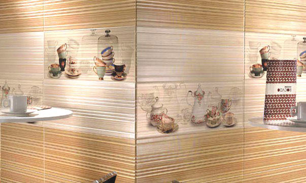 Декоративная плитка для стен кухни 