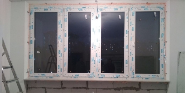 Остекление профилем Veka