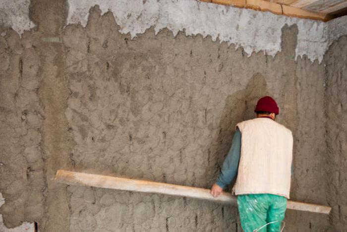 Цементный раствор для штукатурки стен пропорции