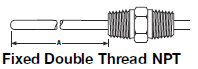 Double Threaded Fitting