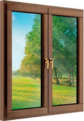 деревянные окна премиум класса от оконной компании Инвуд (Inwood okna)